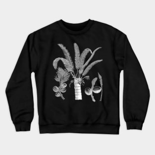 Botanical Palm Plant Crewneck Sweatshirt